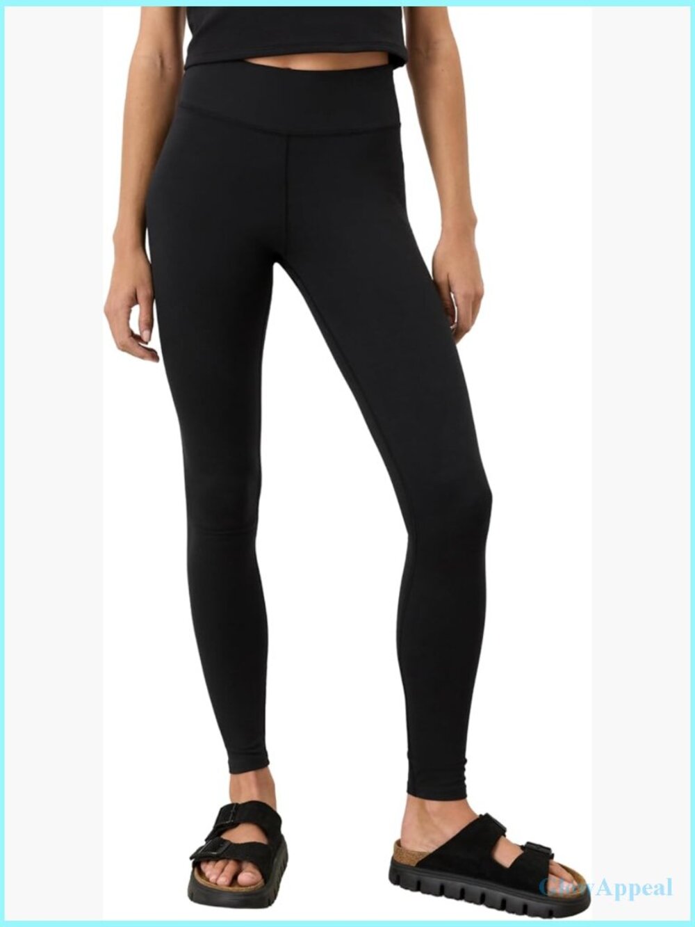 Organic Cotton On-the-Go Legging - High Stretch, Pull On